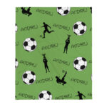 Személyre szabott takaró névvel – Futball