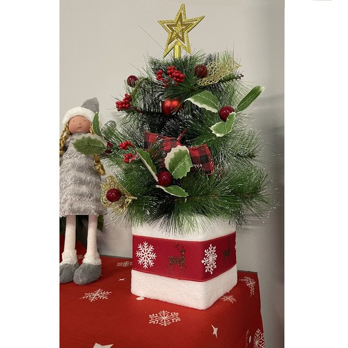 eng pl Christmas tree 45cm Ruhhy 22591 16987 5.jpg Ozdobený vianočný stromček,cm obrázok 8