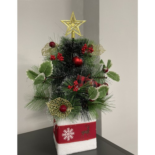 eng pl Christmas tree 45cm Ruhhy 22591 16987 7.jpg Ozdobený vianočný stromček,cm obrázok 10