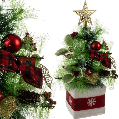 eng pl Christmas tree 45cm Ruhhy 22591 16987 9.jpg Ozdobený vianočný stromček,cm obrázok 6