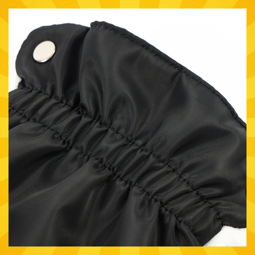 eng pl Double stroller muffs black Kruzzel 25814 18697 1.jpg Rukavice do kočárku, černé - obrázek 2