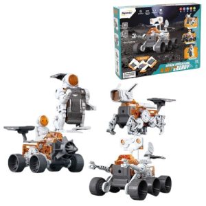 Gradbeni komplet - Vesoljska Dogodivščina / Nova energija 4v1, 138 kosov