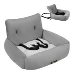 Kutyáknak vagy macskáknak szánt autóülés, különböző méretekben