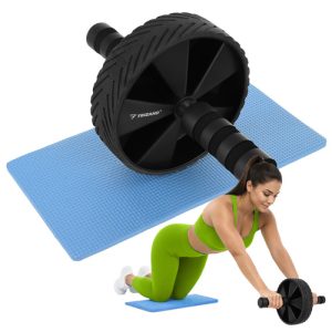 Kolo za vadbo trebušnih mišic + podloga za kolena