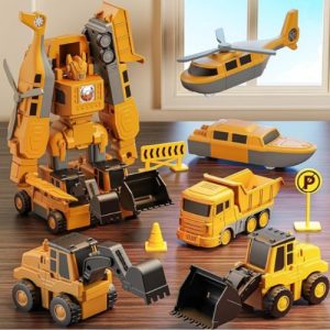 Gradbeni komplet - Magnetni gradbeni robot + Zaboj, 35 kosov