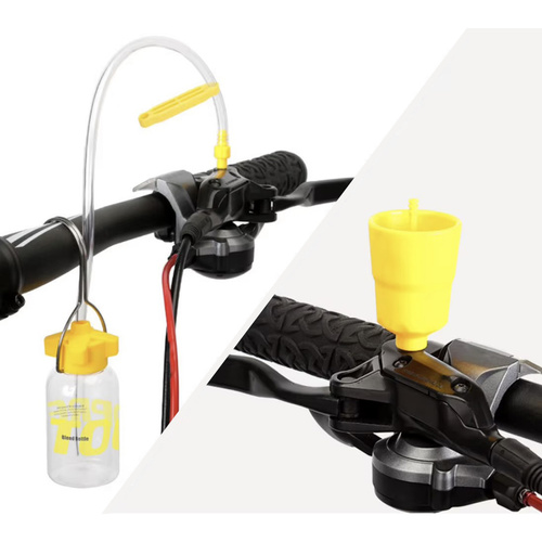 eng pl Brake bleeding kit 25242 18066 1.jpg Set za odzračevanje hidravličnih kolesarskih zavor v kovčku - za Shimano/Tektro, 29-delni komplet - slika 2