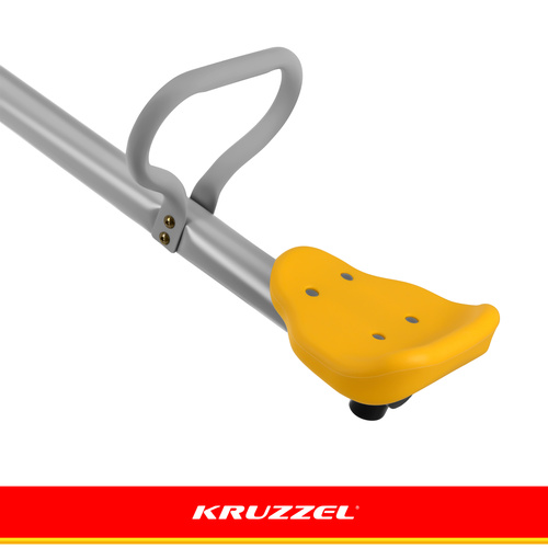 eng pl Kruzzel 2 in 1 garden swing 19149 2.jpg Otroška vrtna gugalnica 2v1 (gugalnica + vrtiljak 360°) za 2 otroka - kovinska, do 75 kg - slika 8