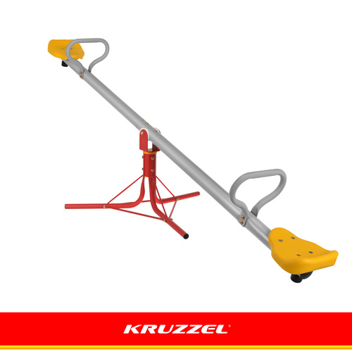 eng pl Kruzzel 2 in 1 garden swing 19149 3.jpg Otroška vrtna gugalnica 2v1 (gugalnica + vrtiljak 360°) za 2 otroka - kovinska, do 75 kg - slika 7