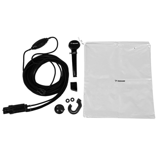 eng pl Portable camping shower 13800 1.jpg Prenosni tuš za kampiranje - 12V (avto vtičnica) - nastavljiv curek + vreča - slika 10