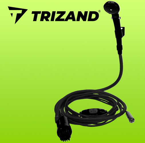eng pl Portable camping shower 13800 10.jpg Prenosni tuš za kampiranje - 12V (avto vtičnica) - nastavljiv curek + vreča - slika 7