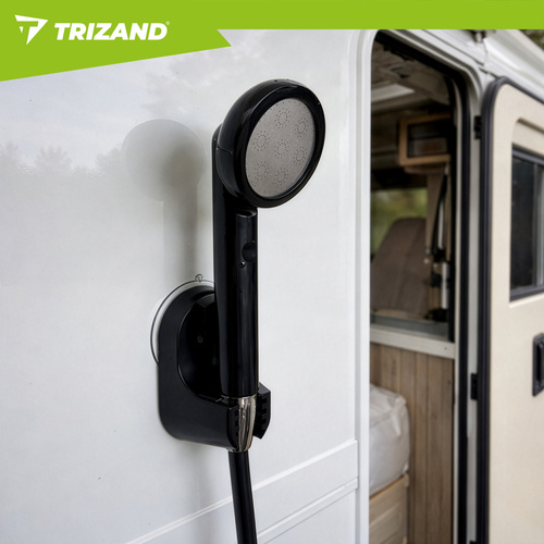 eng pl Trizand travel shower 8 2x6 8x2 18cm 18934 18.jpg Prenosni tuš za kampiranje - brezžični USB z baterijo 2200 mAh + torbica - slika 5