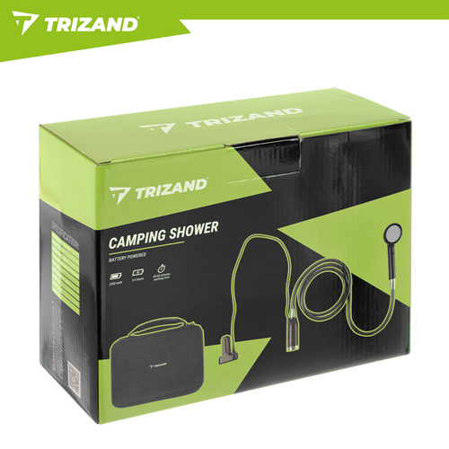 eng pl Trizand travel shower 8 2x6 8x2 18cm 18934 21.jpg Prenosni tuš za kampiranje - brezžični USB z baterijo 2200 mAh + torbica - slika 4