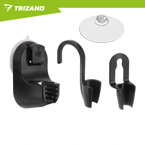 eng pl Trizand travel shower 8 2x6 8x2 18cm 18934 4.jpg Prenosni tuš za kampiranje - brezžični USB z baterijo 2200 mAh + torbica - slika 18