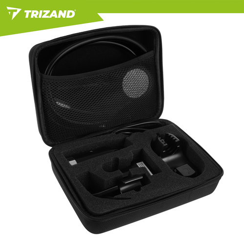 eng pl Trizand travel shower 8 2x6 8x2 18cm 18934 6.jpg Prenosni tuš za kampiranje - brezžični USB z baterijo 2200 mAh + torbica - slika 16