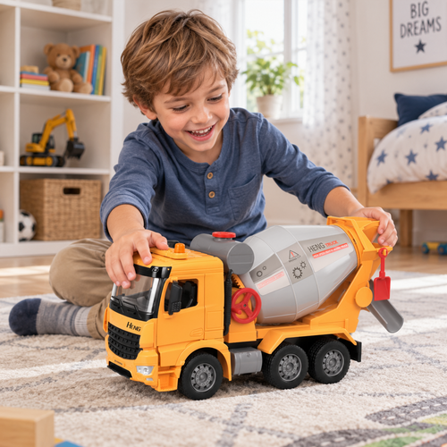 eng pl Children 39 s car concrete mixer 19483 17 Otroško vozilo - betonski mešalec z lučmi in zvoki, 38,5 cm - slika 7