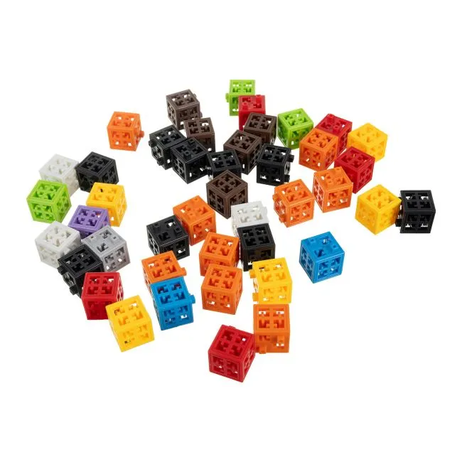 pol pl Przestrzenne Klocki Konstrukcyjne KRUZZEL Kreatywne 2x2cm dla Dzieci 160el 26377 11997 4.jpg Kreativni kockasti gradniki – 160 kosov - slika 7