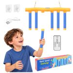 Arkadna igra - Lovljenje padajočih palčk “Falling Sticks” (USB polnjenje + daljinec), 6 palčk